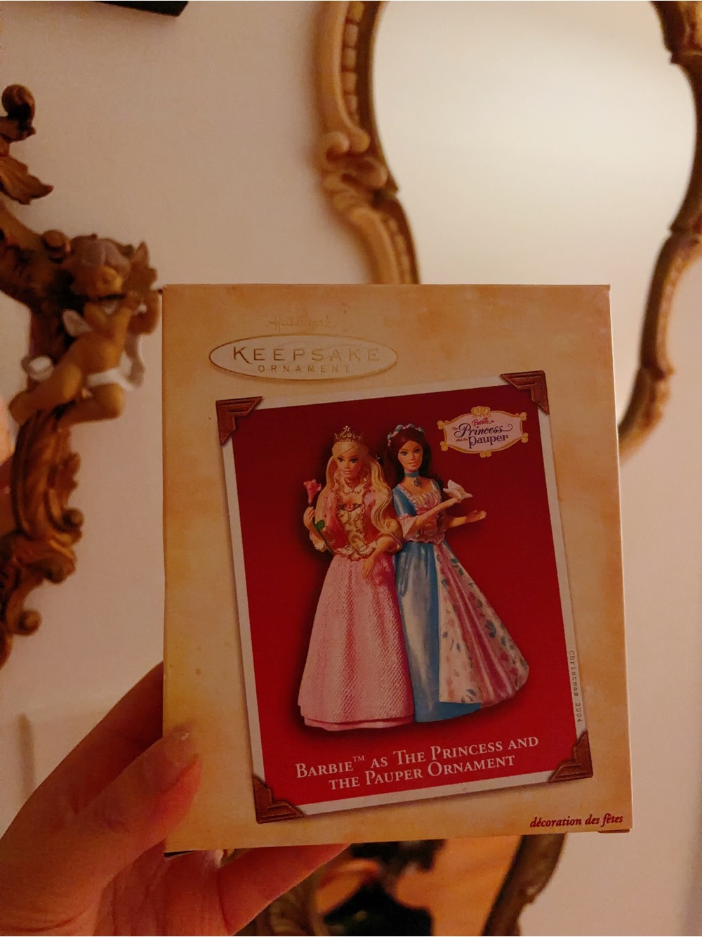 Hallmark Barbie Princess & Pauper Ornament NEW